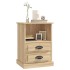 Mesitas de noche 2 unidades color roble Sonoma 43x36x60