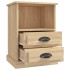 Mesitas de noche 2 unidades color roble Sonoma 43x36x60