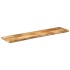 Tablero de mesa borde natural madera maciza mango 140x30x2,5