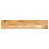Tablero de mesa borde natural madera maciza mango 140x30x2,5