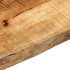Tablero de mesa borde natural madera maciza mango 140x30x2,5