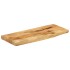 Tablero de mesa borde natural madera maciza mango 90x40x2,5