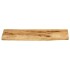 Tablero de mesa borde natural madera maciza mango 90x40x2,5