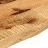 Tablero de mesa borde natural madera maciza mango 90x40x2,5