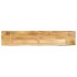 Tablero de mesa borde natural madera maciza mango 140x40x2,5