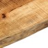 Tablero de mesa borde natural madera maciza mango 140x40x2,5