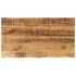 Tablero de mesa borde natural madera maciza mango 100x60x2,5