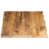 Tablero de mesa borde natural madera maciza mango 100x60x2,5