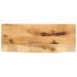 Tablero de mesa borde natural madera maciza mango 70x40x3,8