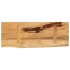 Tablero de mesa borde natural madera maciza mango 70x40x3,8