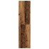 Armario de madera de ingeniería madera envejecida 30x50x200