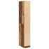 Armario de madera de ingeniería madera envejecida 30x50x200