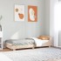 Estructura de cama sin colchón madera maciza de pino 90x200