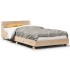 Estructura de cama sin colchón madera maciza de pino 90x200