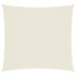 Toldo de vela cuadrado tela Oxford color crema 4x4