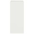 Jardinera acero blanco 32x29x75