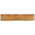 Tablero de mesa borde natural madera maciza mango 140x20x2,5