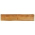 Tablero de mesa borde natural madera maciza mango 140x20x2,5