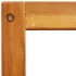 Mesa de jardín madera maciza de acacia 65x65x29
