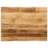 Tablero de mesa borde natural madera maciza mango 80x60x2,5