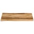 Tablero de mesa borde natural madera maciza mango 80x60x2,5
