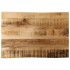 Tablero de mesa borde natural madera maciza mango 60x40x3,8