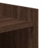Mueble zapatero madera ingeniería marrón roble 74,5x37,5x100
