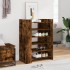 Mueble zapatero madera ingeniería roble ahumado