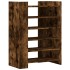 Mueble zapatero madera ingeniería roble ahumado