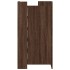 Mueble zapatero madera de ingenería marrón roble 52x37,5x100