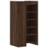 Mueble zapatero madera de ingenería marrón roble 52x37,5x100