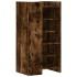 Mueble zapatero madera ingeniería roble ahumado 52x37,5x100