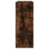 Mesa consola de madera de ingeniería roble ahumado 100x35x90