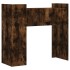 Mesa consola de madera de ingeniería roble ahumado 100x35x90