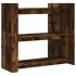 Mesa consola de madera de ingeniería roble ahumado 100x35x90