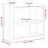 Mesa consola de madera de ingeniería roble Sonoma 100x35x90