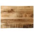 Tablero de mesa borde natural madera maciza mango 60x40x2,5