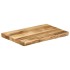 Tablero de mesa borde natural madera maciza mango 60x40x2,5
