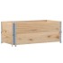 Jardinera de madera maciza de pino 100x50