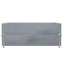 Jardinera de madera maciza de pino gris 100x100