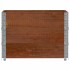 Jardinera de madera maciza de pino marrón 80x60