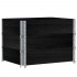 Jardinera de madera maciza de pino negro 80x60