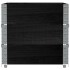 Jardinera de madera maciza de pino negro 80x60