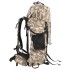 Mochila de senderismo tela oxford marrón camuflaje 100