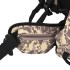 Mochila de senderismo tela oxford marrón camuflaje 100