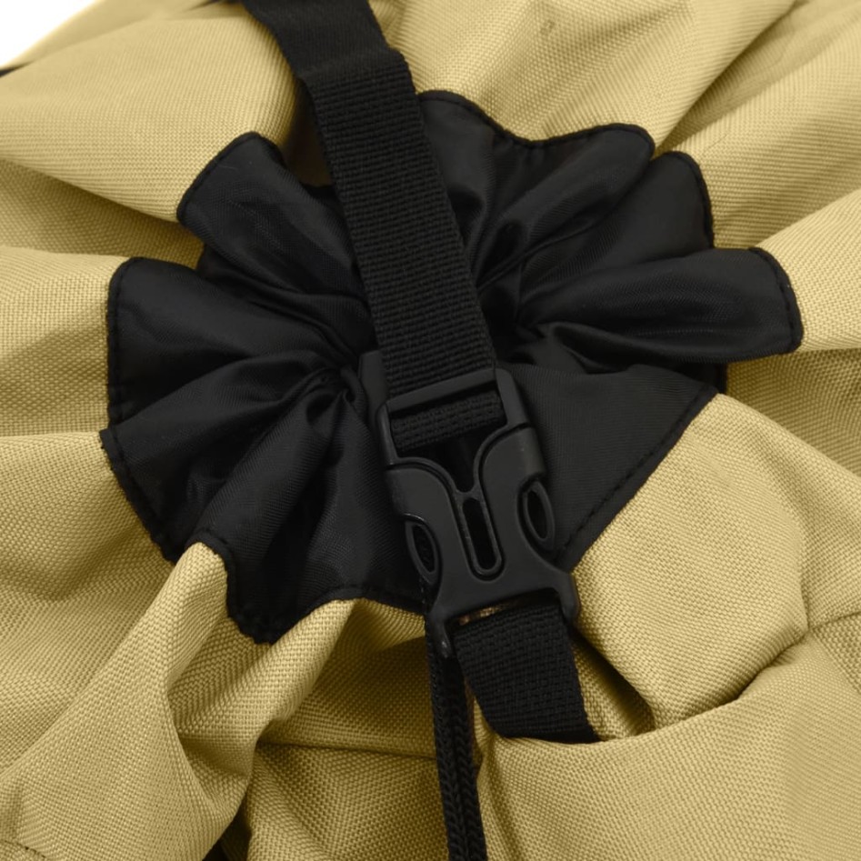 Mochila de senderismo tela oxford caqui 80