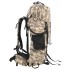 Mochila de senderismo tela oxford marrón camuflaje 80