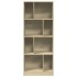 Estantería madera de ingeniería roble Sonoma 57x28,5x141
