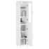 Aparador alto madera contrachapada blanco 34,5x34x180