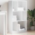 Estantería de madera de ingeniería blanca 57x28,5x141